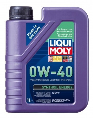 Моторное масло LIQUI MOLY Synthoil Energy 0W-40 1л