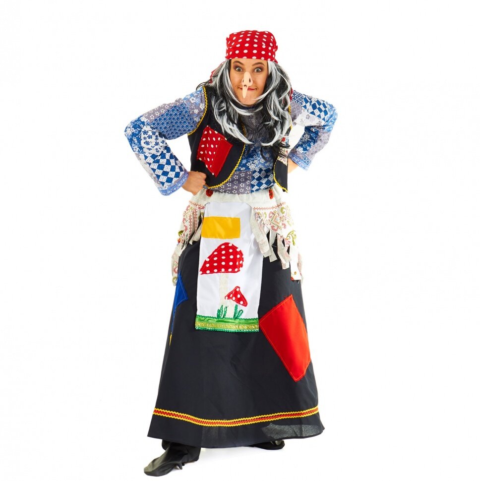 Карнавальный костюм "Баба Яга" М 017 (48-50) — купить сег...