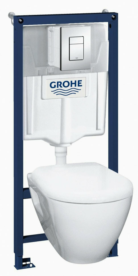 Grohe Комплект Grohe Solido 39186000 подвесной унитаз c инсталляцией