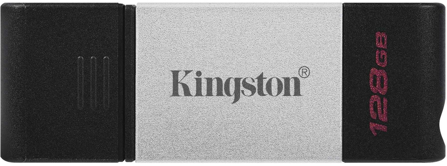 Флешка 128Gb Kingston DT80 USB 3.2 черный