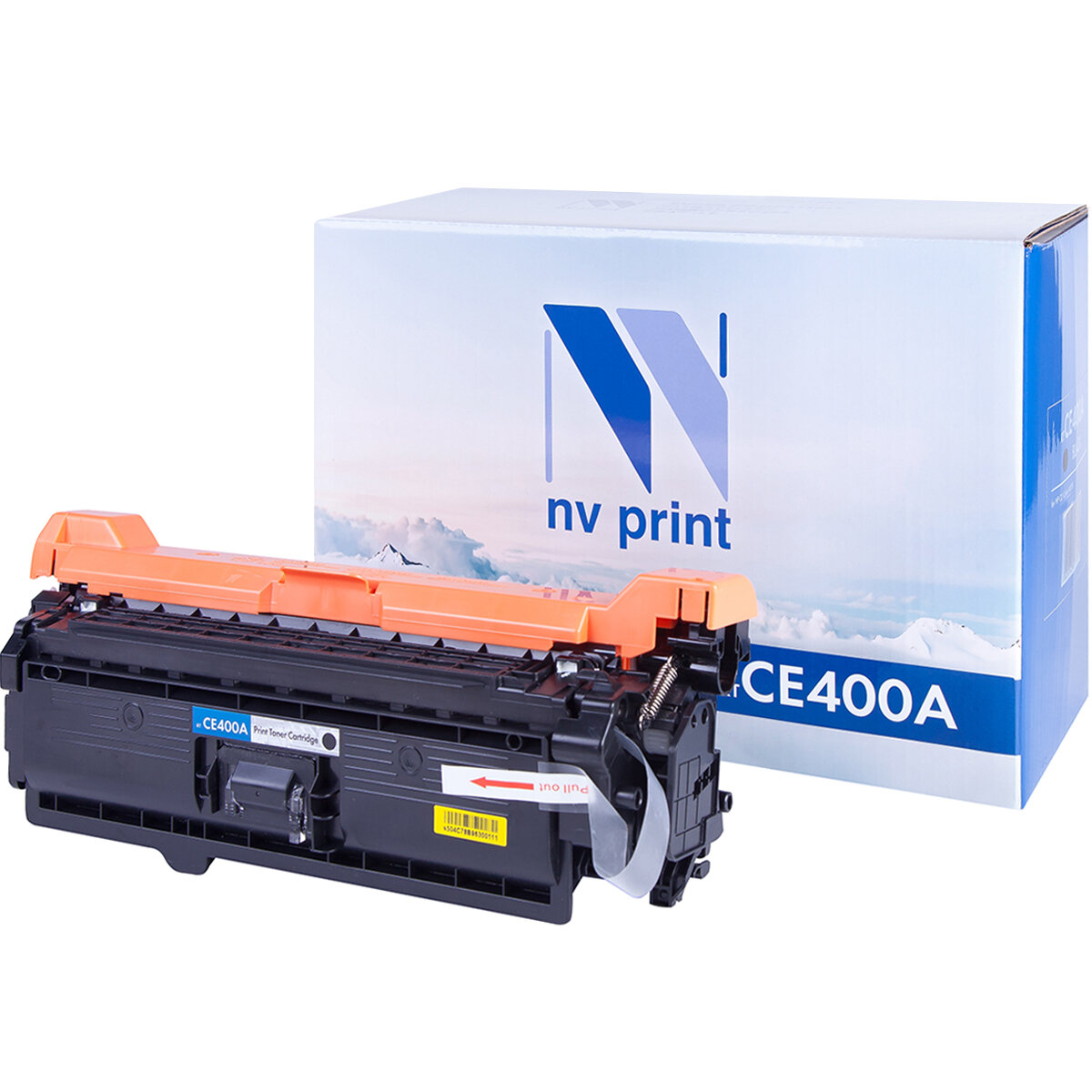 Картридж NV Print CE400A Black для Нewlett-Packard CLJ Color M551 (5000k)