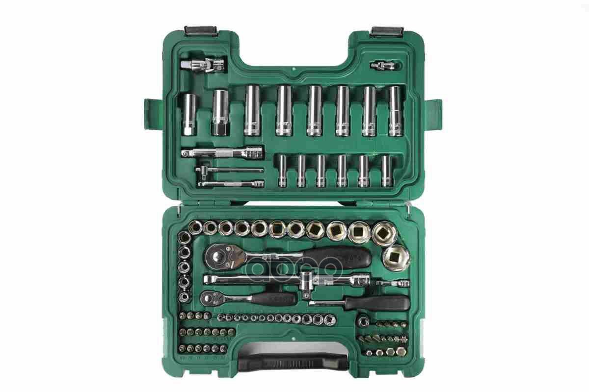 Набор Торцевых Головок 1/4" & 1/2" Dr 3,5-32 Мм, 86 Предметов SATA арт. 09013