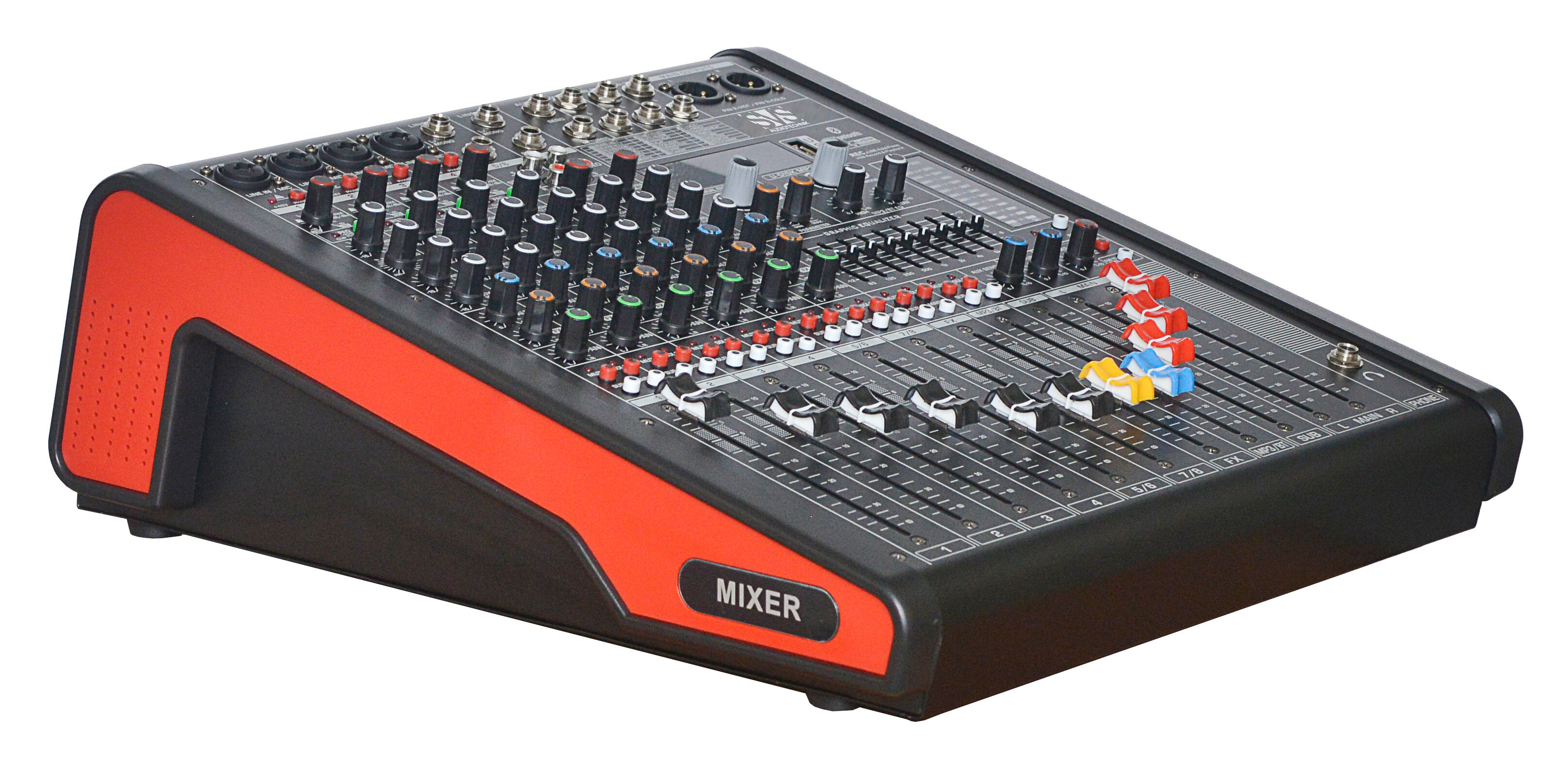 Микшерный пульт 8-канальный SVS Audiotechnik mixers PM-8A