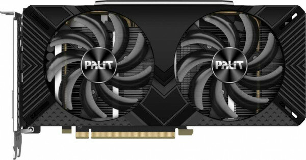 Видеокарта Palit PCI-E PA-RTX2060SUPER DUAL 8G no LED NVIDIA GeForce RTX 2060SUPER 8192Mb NE6206S018P2-1160A-1