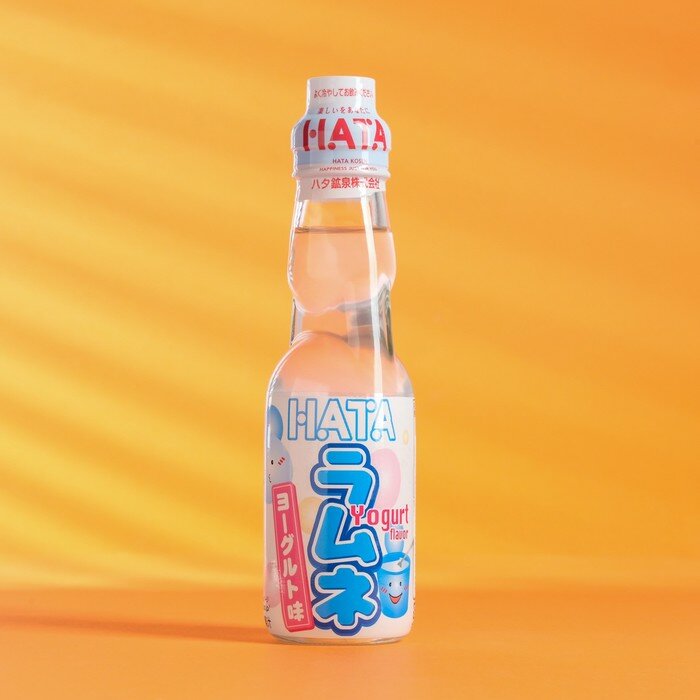 Напиток газированный Ramune со вкусом йогурта, 200 мл - фотография № 1