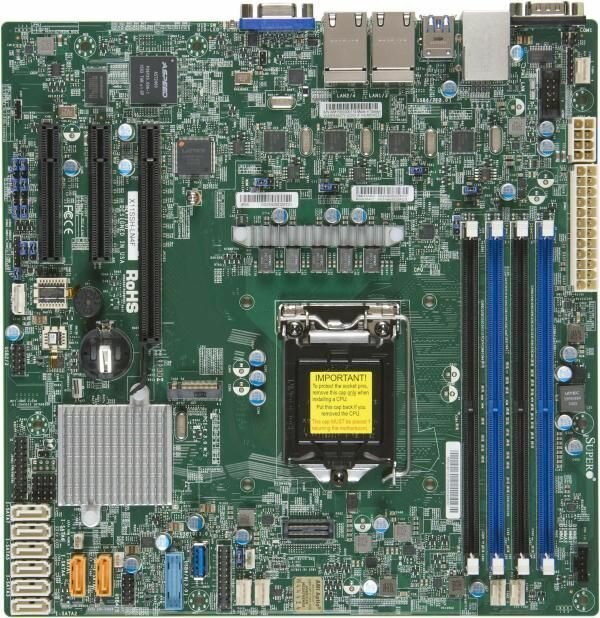 Материнская плата Supermicro MBD-X11SSH-LN4F-B