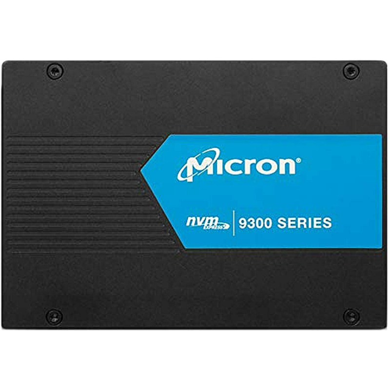 Micron SSD 9300 MAX, 12800GB, U.2(2.5" 15mm), NVMe, PCIe 3.0 x4, 3D TLC, R/W 3500/3500MB/s, IOPs 850 000/310 000, TBW 74700,