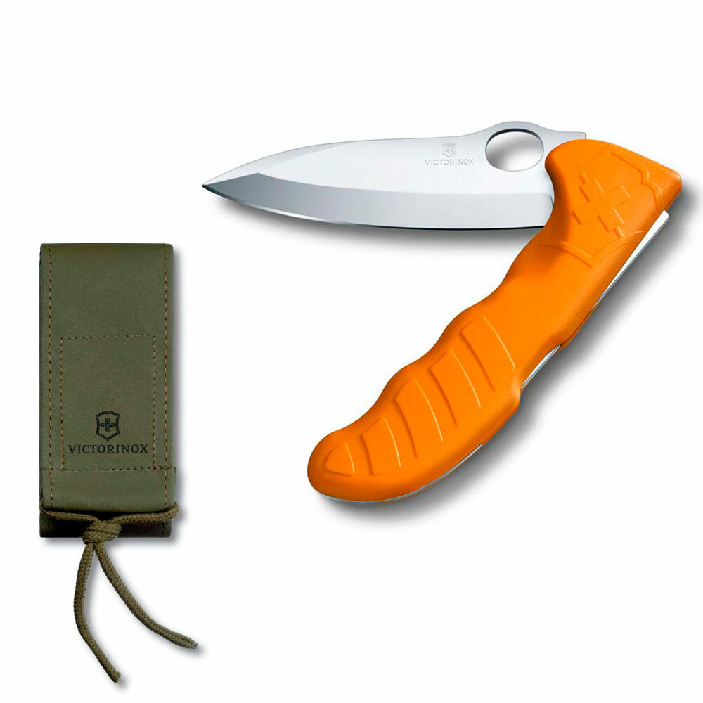 Нож охотника Victorinox Hunter Pro One Hand Orange 0.9410.9