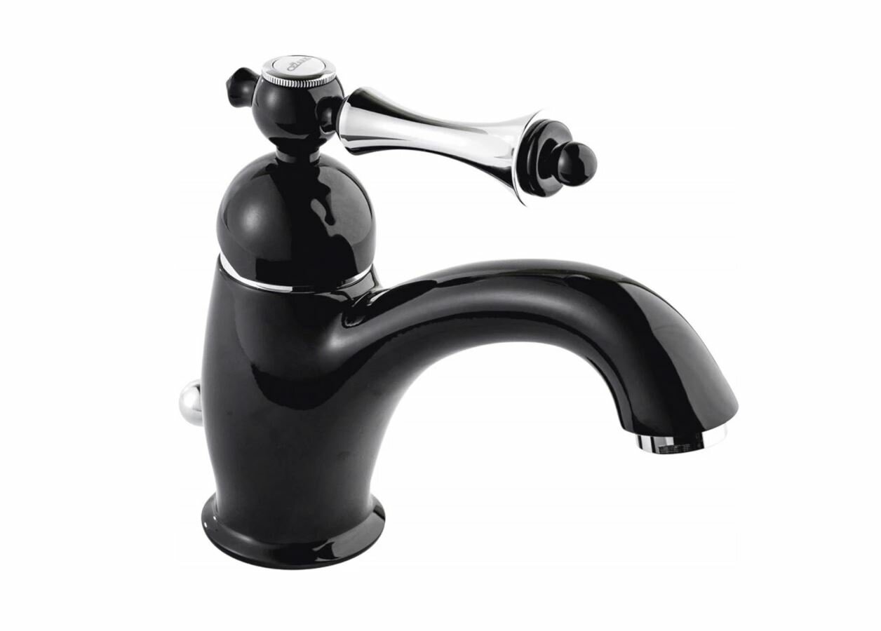 Смеситель для раковины Cezares Margot черный матовый MARGOT-LSM1-NOP