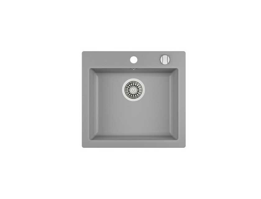 Кухонная мойка Teka CLIVO 50 S-TQ ALUGRAUMETALLIC