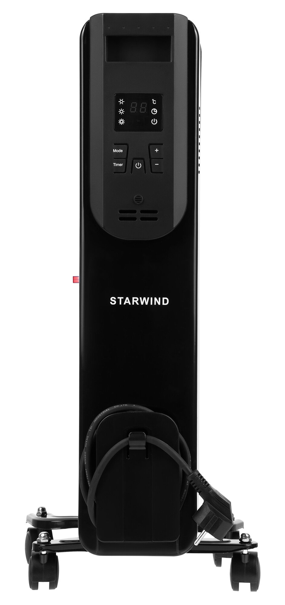 Радиатор масляный STARWIND SHV5120 2500Вт черный (с ПДУ) - фотография № 2