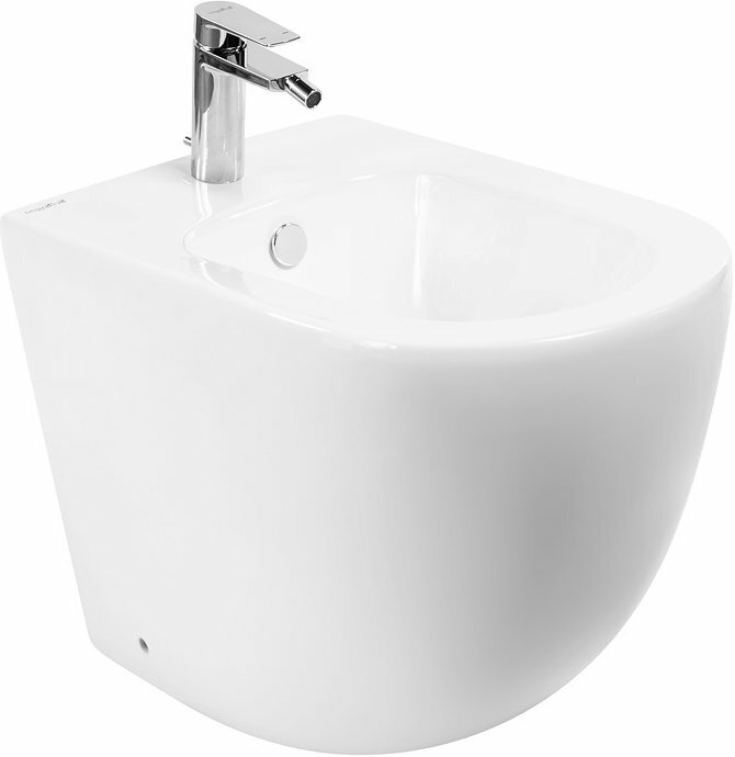 Биде напольное BelBagno Sfera-R BB2141B белое