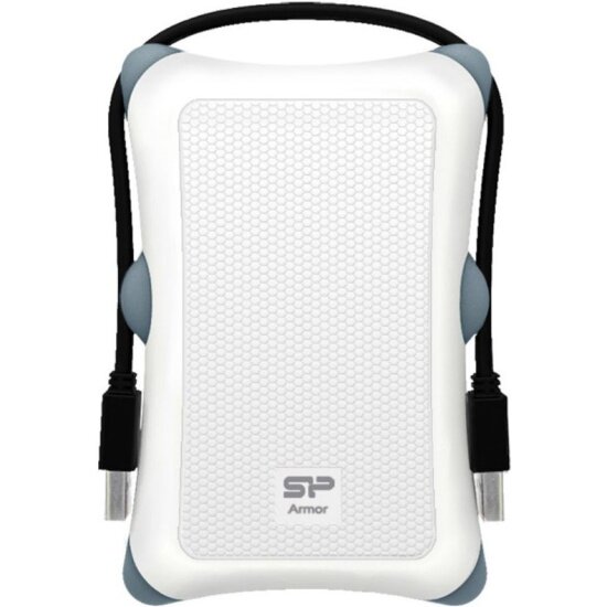 Внешний жесткий диск SILICON POWER Armor A30 2.5" USB 3.0 2Tb SP020TBPHDA30S3W White