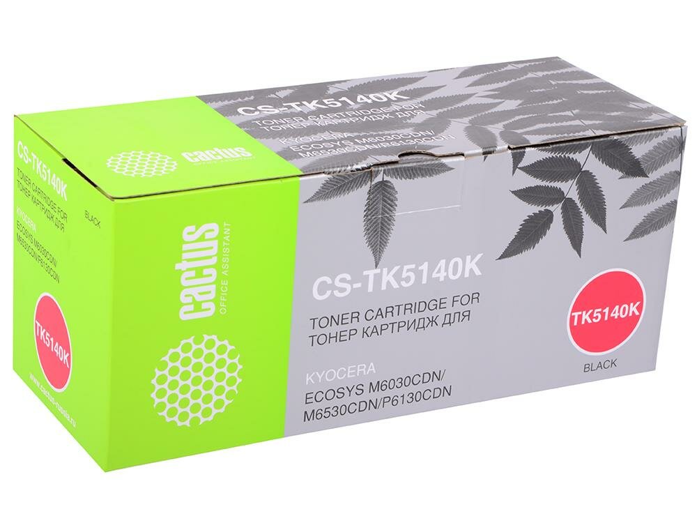 Картридж Cactus CS-TK5140K 7000стр Черный