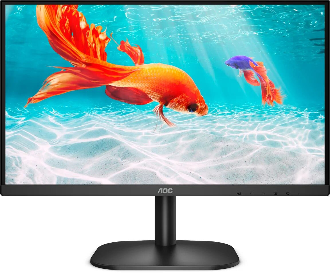 Монитор AOC 21.5" Value Line 22B2DA/01 черный VA LED 16:9 HDMI M/M матовая 4000:1 200cd 178гр/178гр 1920x1080 D-Sub FHD 2.1кг