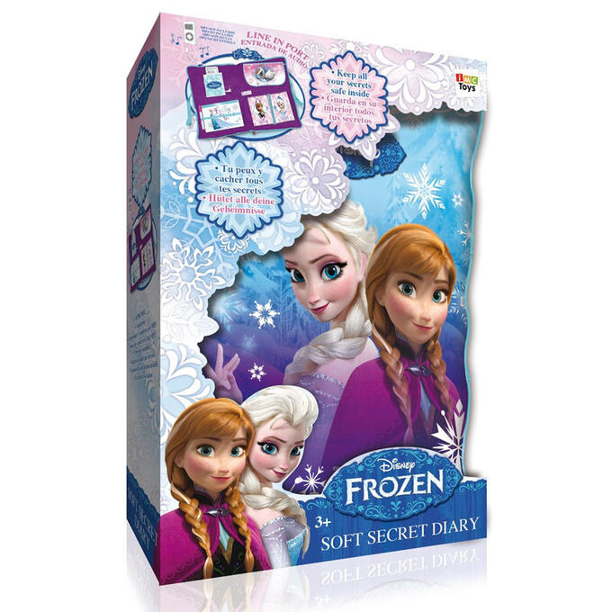 Дневник секретный для девочки Frozen (Холодное сердце) мягкий в коробке 23*35*9см 16163