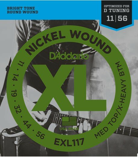 D'Addario EXL117 струны для электрогитары