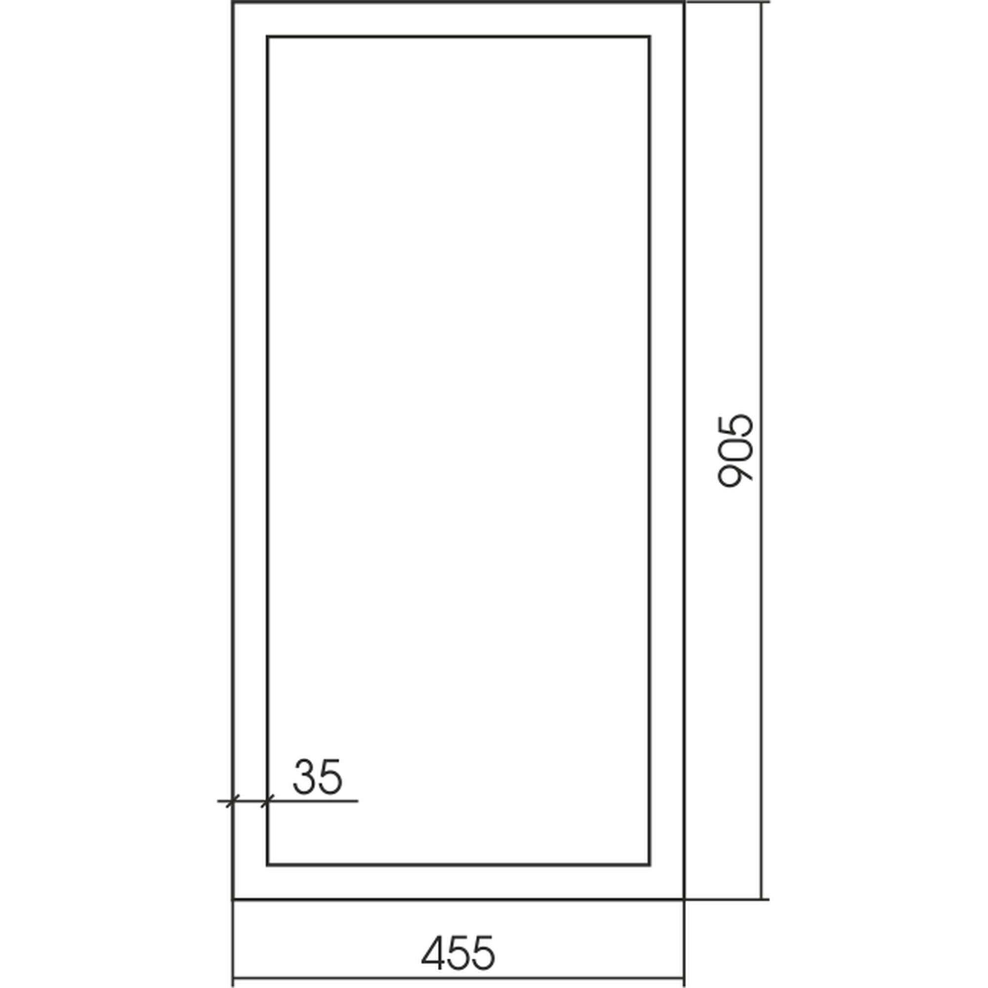 Зеркало Silver Mirrors Айвори 455*905мм (ФР-00002449) - фотография № 6