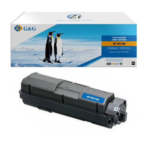 Картридж G&G NT-TK1160, черный / NT-TK1160