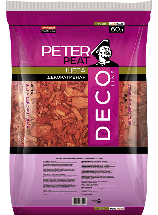 Щепа декоративная PETER PEAT Deco Line