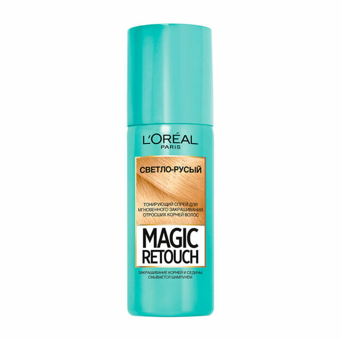 Loreal Краска для волос Magic Retouch Тонирующий спрей 5 Светло русый, 75 мл 1 шт