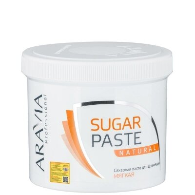 Сахарная паста для шугаринга мягкая Aravia Sugar Paste Natural Натуральная 750 г