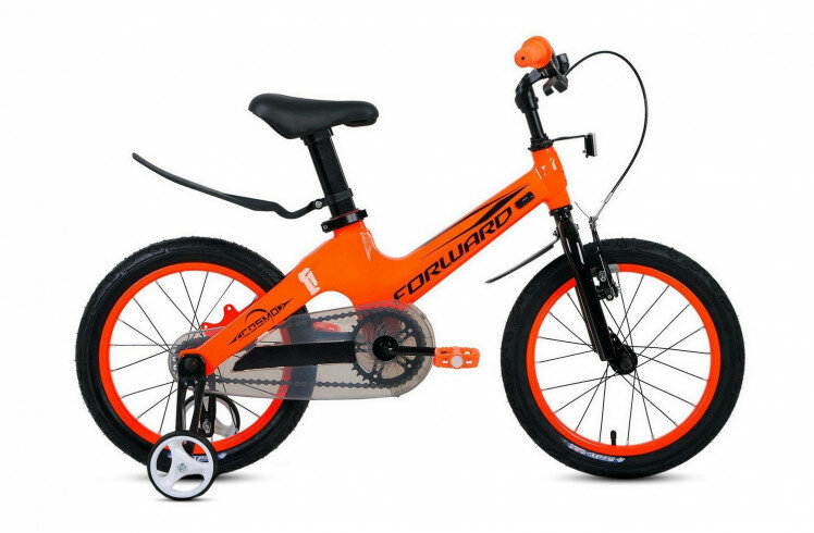 Детский велосипед Forward Cosmo 16 (2021) черный Один размер