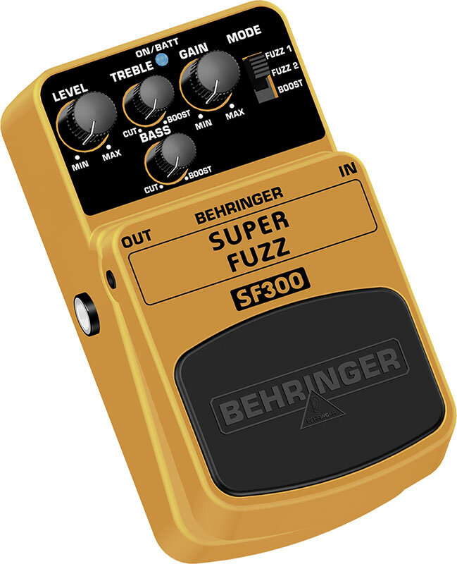 Гитарный эффект BEHRINGER SF300 SUPER FUZZ