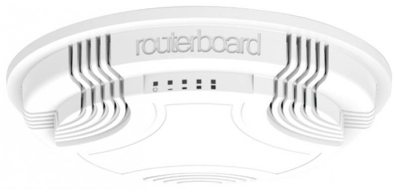   MikroTik RBcAP2nD cAP with AR9533 650MHz CPU, 64MB RAM, 1xLAN, built-in 2.4Ghz 802.11b/g/n Dual Chain wireless with 2dBi integrated an