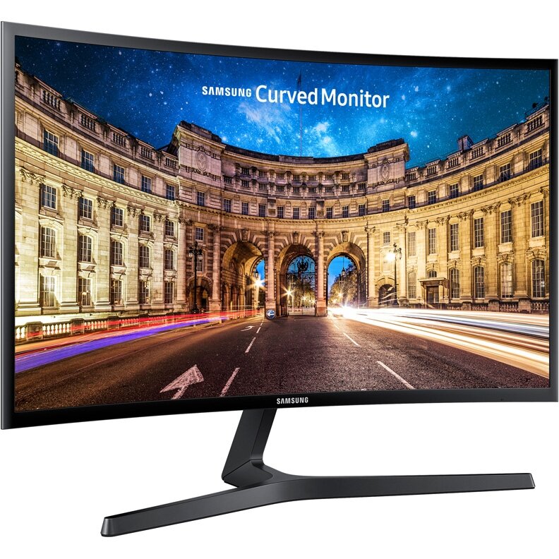 Монитор Samsung 27" C27F396FHI 1920x1080 VA WLED 72Гц 4ms FreeSync VGA HDMI