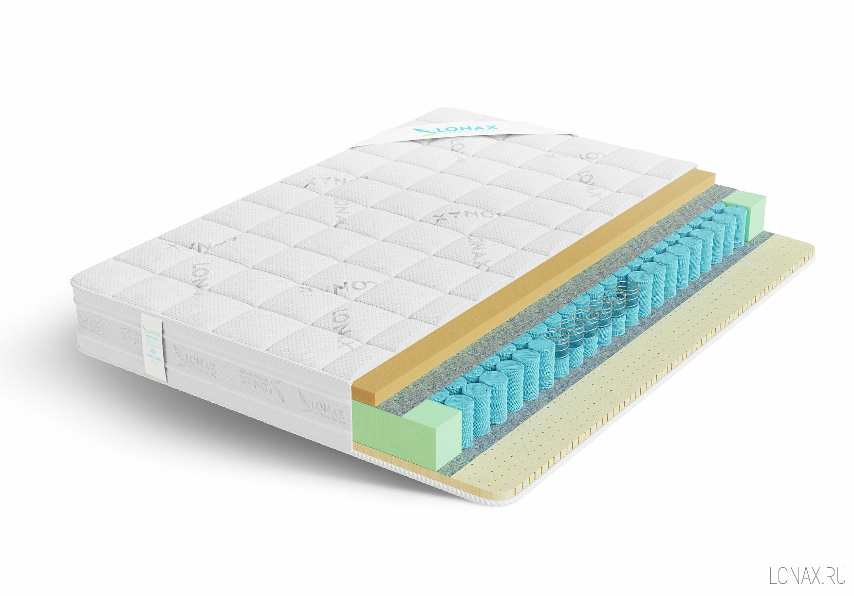 Матрас Lonax Memory Latex TFK 75x165