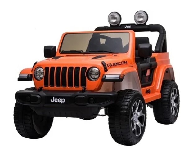 Электромобиль Toyland Jeep Rubicon 4WD (Оранжевый)