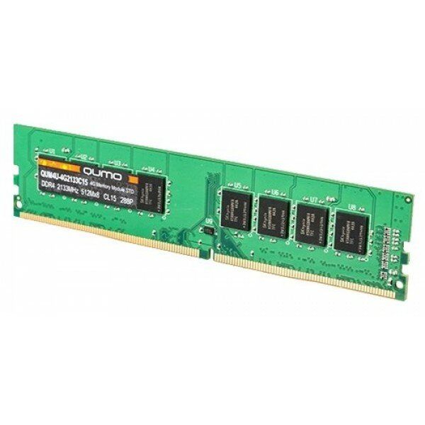 Модуль памяти QUMO DDR4 DIMM 8GB QUM4U-8G2400P16 (PC4-19200, 2400MHz)