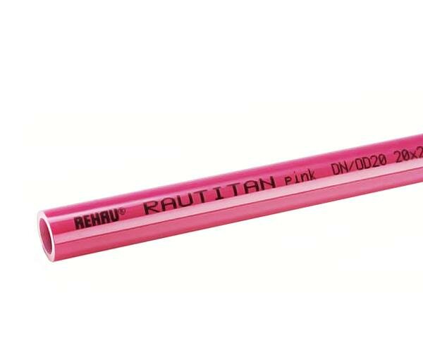 REHAU RAUTITAN pink+ труба отопительная 63х8.6 мм