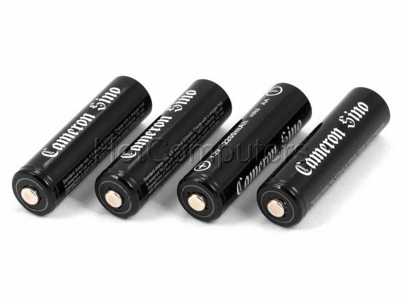 Аккумуляторная батарея типа AA, HR06 (комплект 4 штуки) 2200mAh