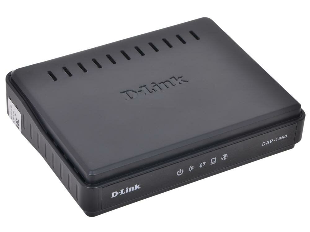 Точка доступа D-Link DAP-1360U/A1A Беспроводная точка доступа/маршрутизатор N300