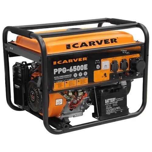 Бензиновый генератор Carver PPG-6500E