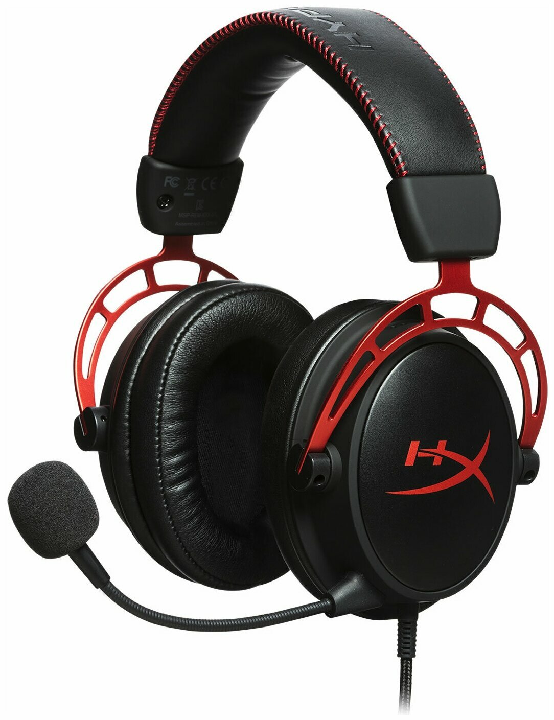 Компьютерная гарнитура HyperX Cloud Alpha red (HX-HSCA-RD-RC)