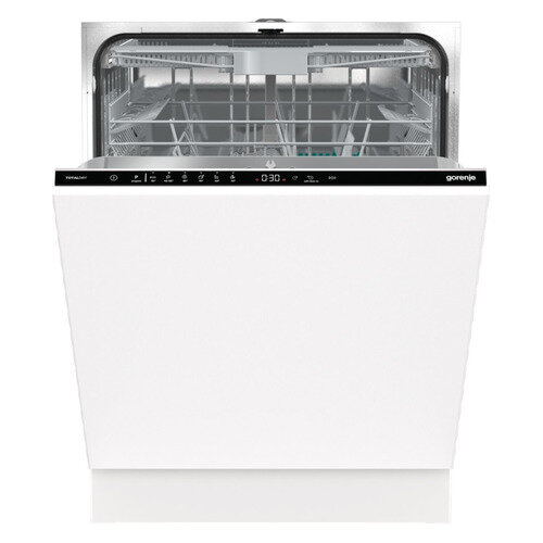 Встраиваемая посудомоечная машина Gorenje GV643D60, полноразмерная, ширина 59.8см, полновстраиваемая, загрузка 16 комплектов