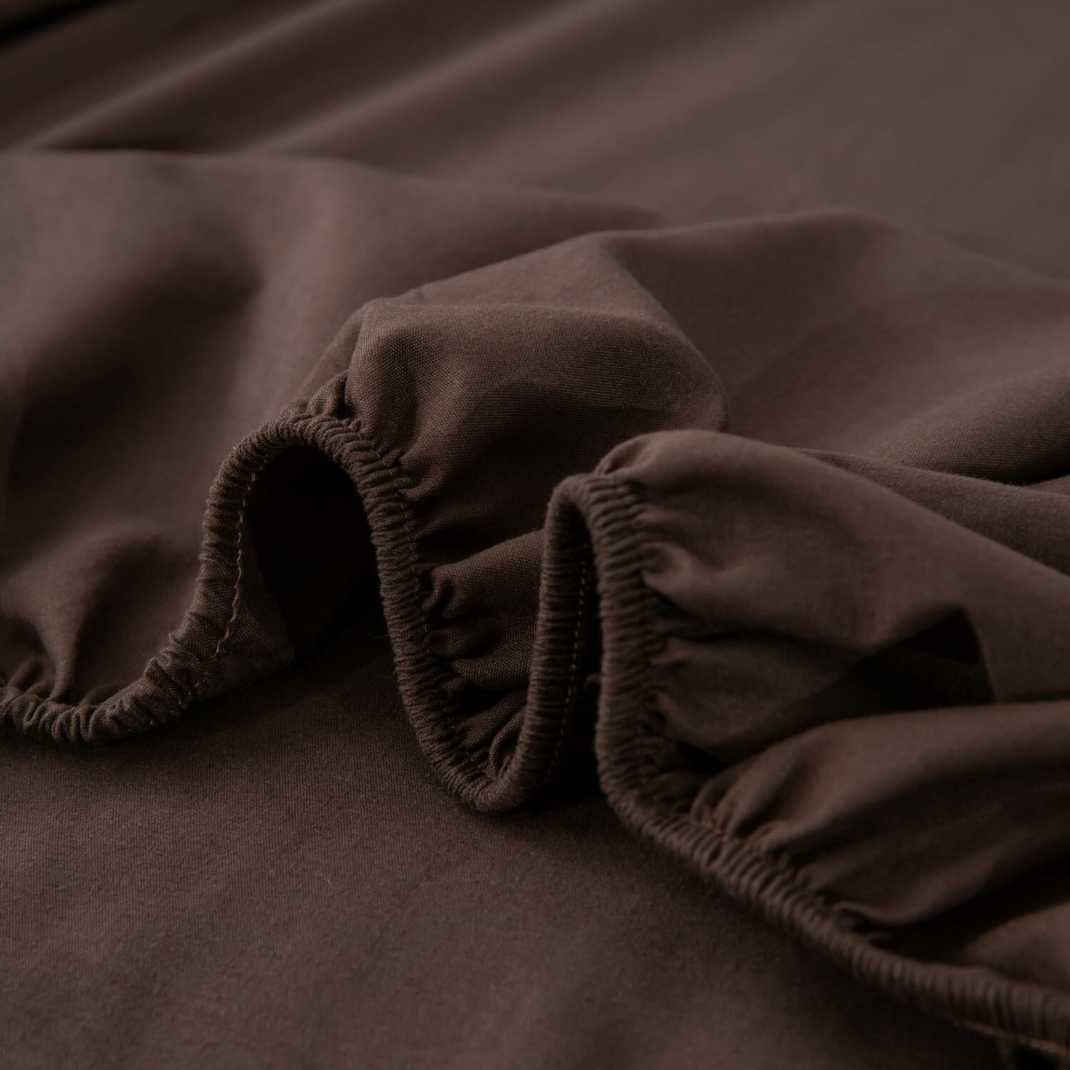 Комплект постельного белья Однотонный Сатин на резинке CSR029 - фотография № 5