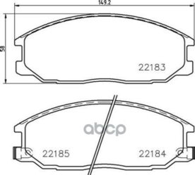 Колодки Ssangyong Rexton, Actyon Sports 12-> Brembo арт. P77002