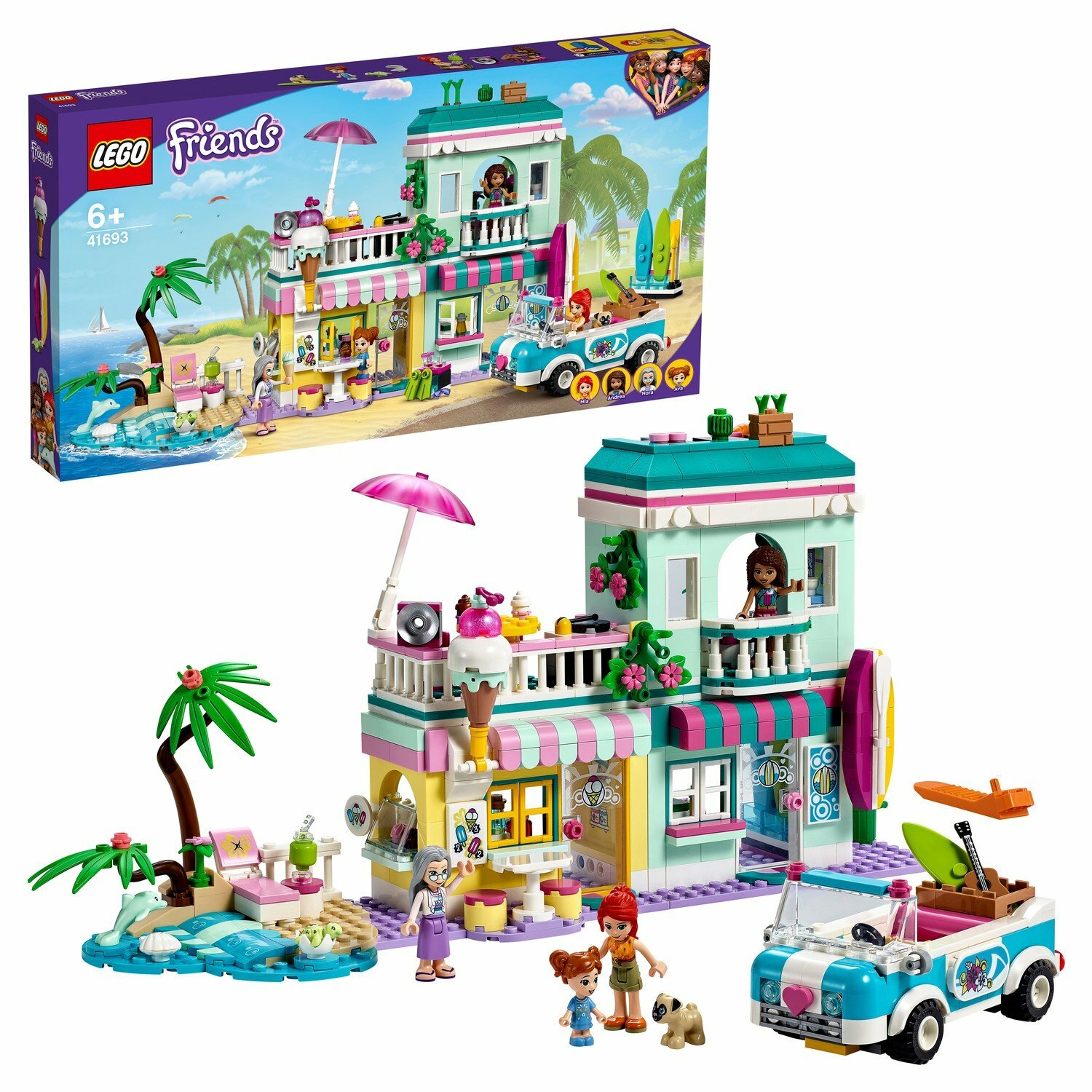 Конструктор LEGO Серферский дом на берегу (41693)