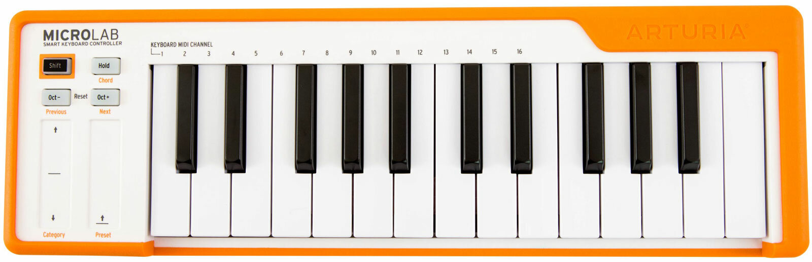 USB/MIDI-клавиатура ARTURIA Microlab Orange