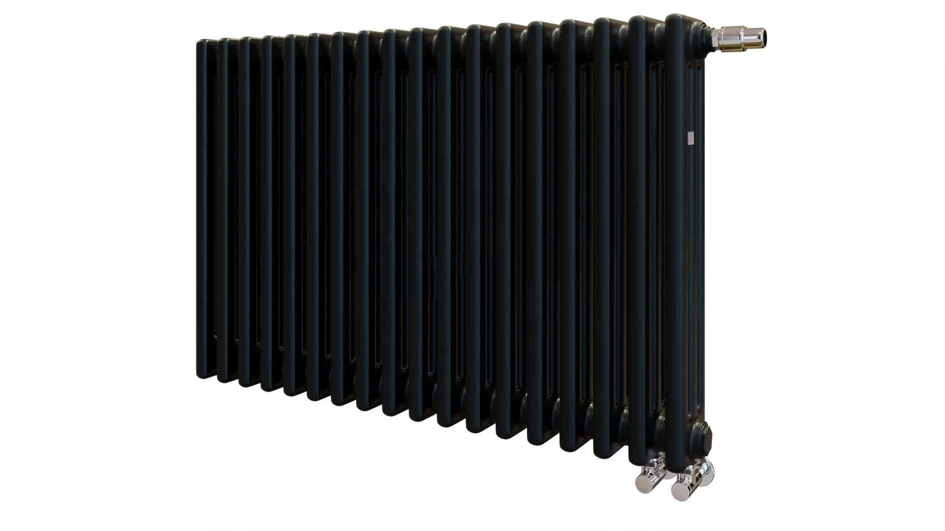 Радиатор Zehnder Charleston Completto CH 3057/18 V001 RAL 9217 matt цвет Черный