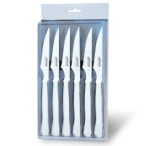 ARCOS Steak Knives Набор столовых ножей для стейка 6 шт 3780