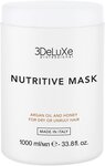 Маска для сухих и поврежденных волос 3DELUXE NUTRITIVE MASK 1000мл - изображение