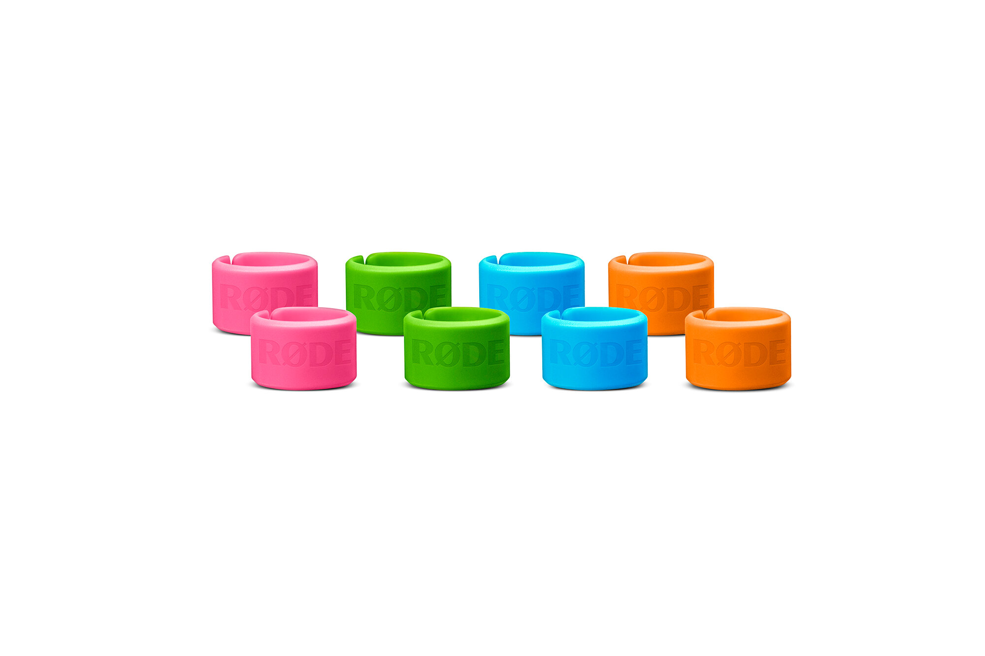 RODE XLR-ID комплект маркировочных колец для XLR разъемов комплект 8 штук по 2 шт каждого цвета