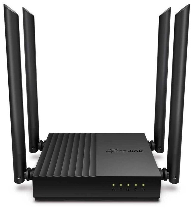 TP-Link Беспроводной маршрутизатор TP-Link Archer C64 WiFi 867Мбит/сек. + 4 порта LAN 1Гбит/сек. + 1 порт WAN 1Гбит/сек. (ret)