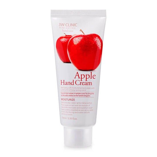 3W Clinic Moisturizing Apple Hand Cream