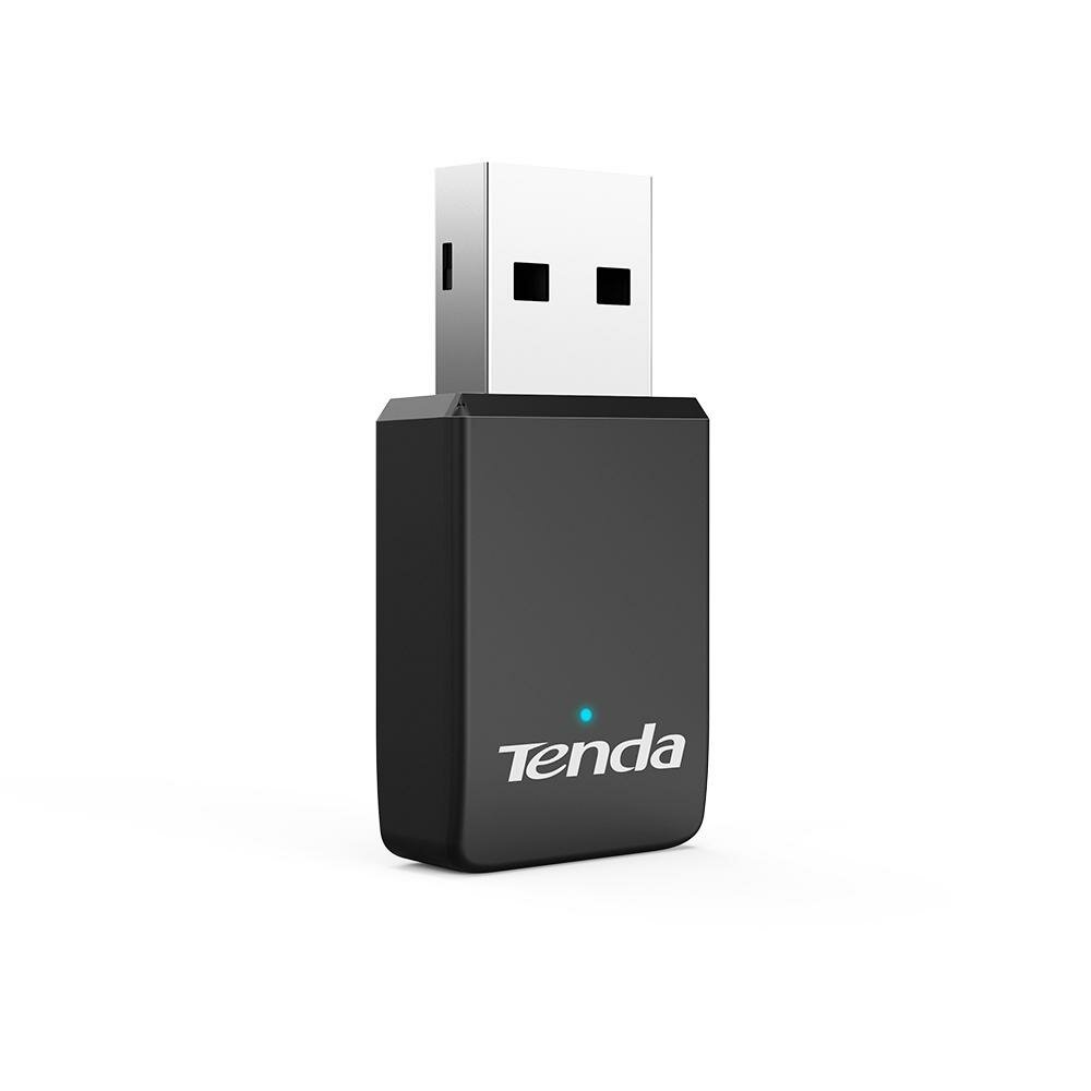 Wi-fi  Tenda U9 AC650 Wireless Dual Band USB Adapter 433/200Mbit/s , 1.